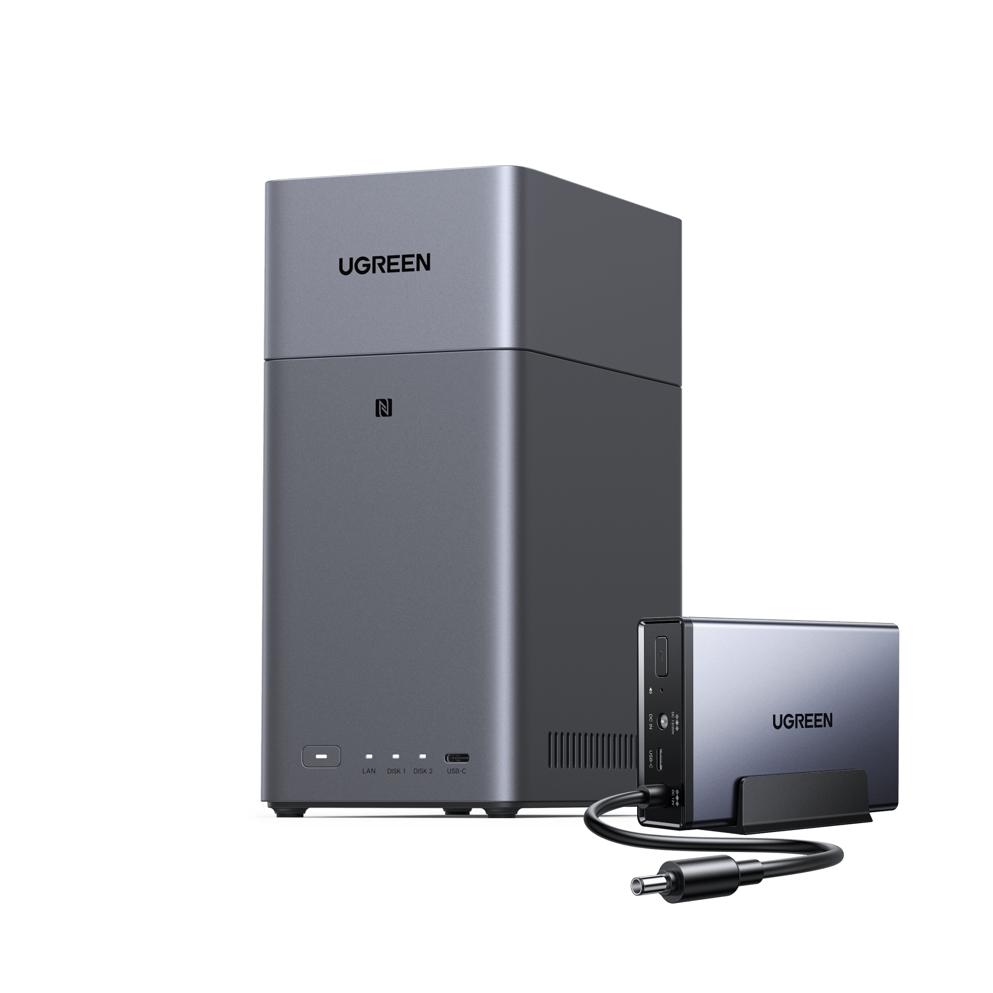 UGREEN NASync DH2300 + 120W DC UPS