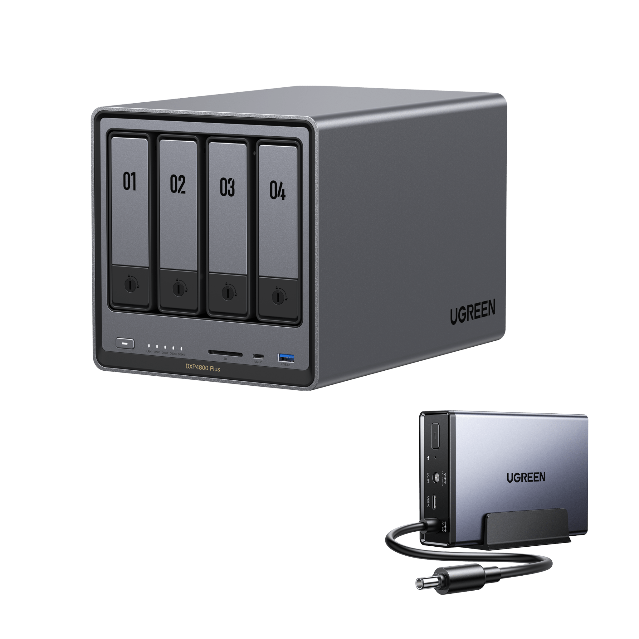 UGREEN NASync DXP4800 Plus + UPS