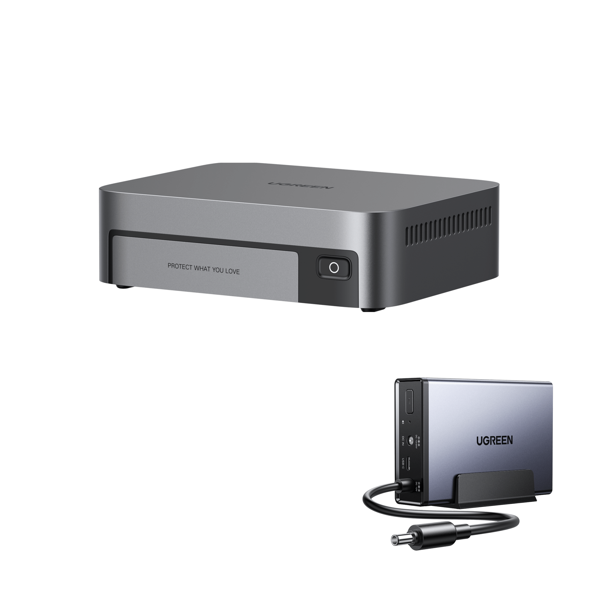 UGREEN NASync DXP480T Plus + 120W DC UPS